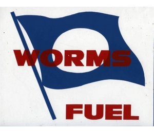 Autocollant Worms Fuel
