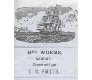 En-tête au nom de Hte Worms Cardiff