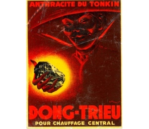 Affiche - "Anthracite du Tonkin"