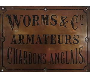 Plaque Worms & Cie